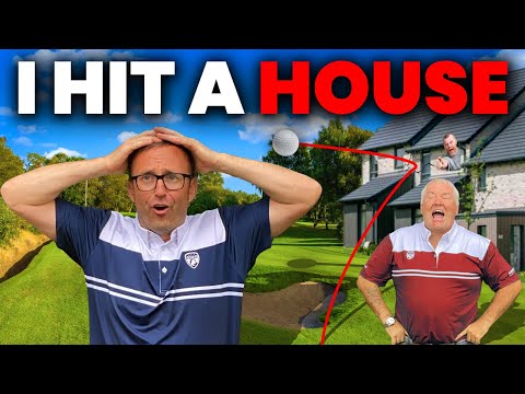 I HIT A HOUSE – GOLF MATCH GONE WRONG!