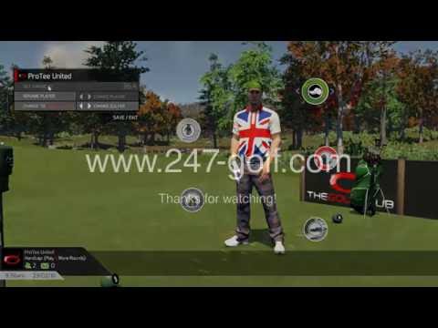 24/7 Golf and The Golf Club – How to switch to left handed player