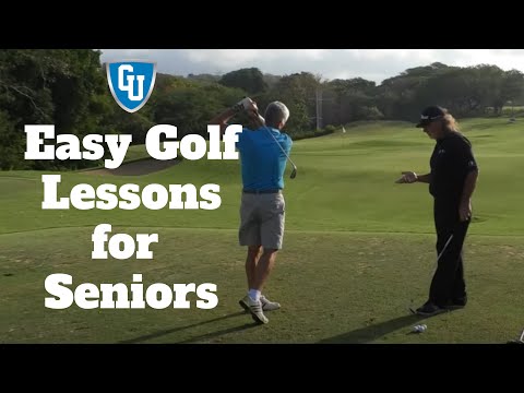 Easy Golf Lessons for Seniors – Specific To Your Game!