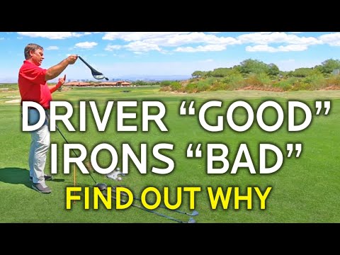 HITTING DRIVER GOOD but IRONS BAD (Find Out How To Hit Pure Irons)