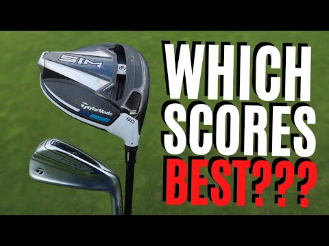 Driver vs Driving Iron – ON COURSE SCORING BATTLE!