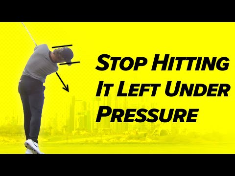 Golf Technique – Stop Hitting Left Under Pressure! – Craig Hanson Golf