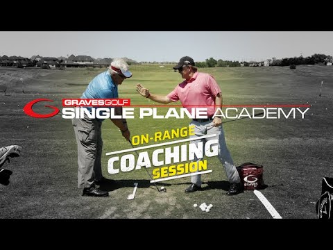 Single Plane On-Range Coaching Session & Success Story with Tim Graves, PGA