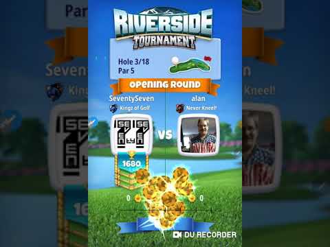 Golf Clash Riverside Tournament 77 Rookie Opening Round Holes 1-9