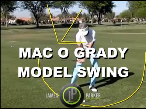 Mac O Grady Model Golf Swing