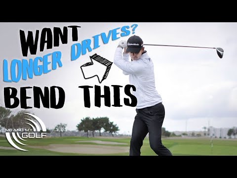 BEND THE LEAD ARM FOR LONGER DRIVES | ME AND MY GOLF