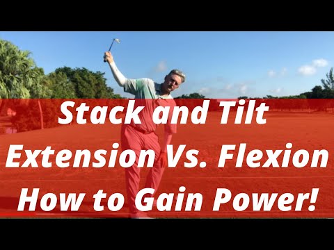 Extension vs Flexion | The Stack and Tilt Golf Swing | PGA Golf Professional Jess Frank