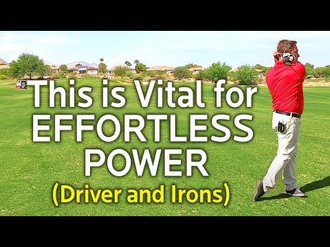 EFFORTLESS POWER WITH MORE ROTATION (Driver and Irons)