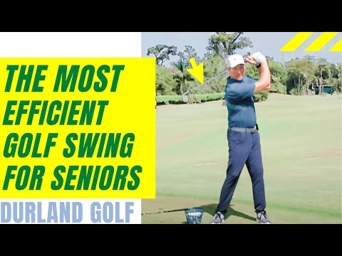 GOLF TIP | The Most Efficient Golf Swing For Seniors