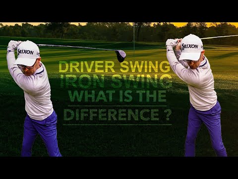 GOLF DRIVER AND IRON SWING Why can you hit irons but STRUGGLE with your Driver