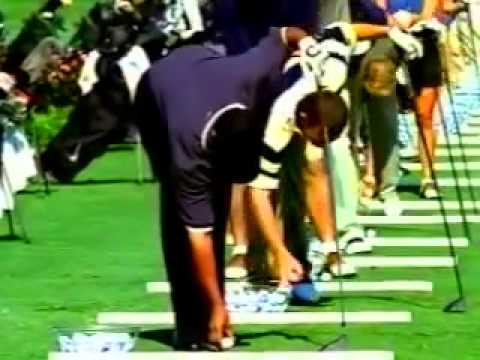 NIKE   GOLF Ad, DRIVING RANGE with TIGER WOODS
