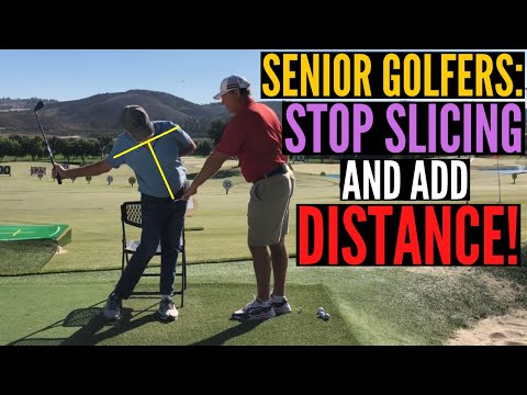 SENIOR GOLFERS:  Stop Coming Over the Top and Slicing!