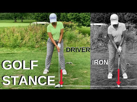 Golf Stance and Ball Position For Beginners (How Close To Stand)