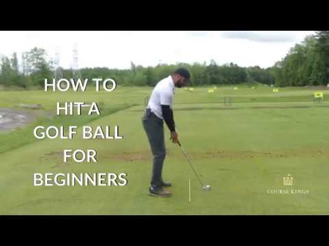 How To Hit A Golf Ball For Beginners