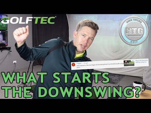 What starts the downswing? | Golf Tips | Lesson 118
