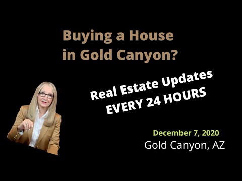 Buying a Home in Gold Canyon? Must Know Real Estate News Every 24 Hours