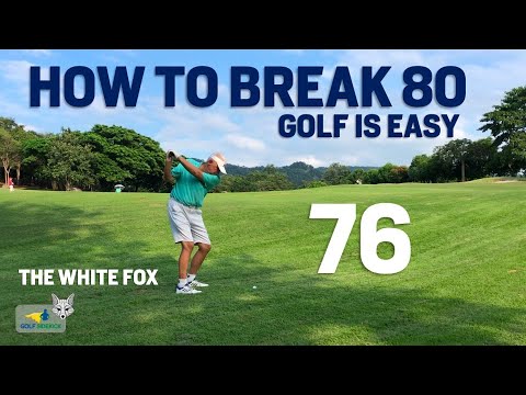 How to Break 80 with Relatable Distances – White Fox The Birdie Merchant Makes GOLF LOOK SO EASY