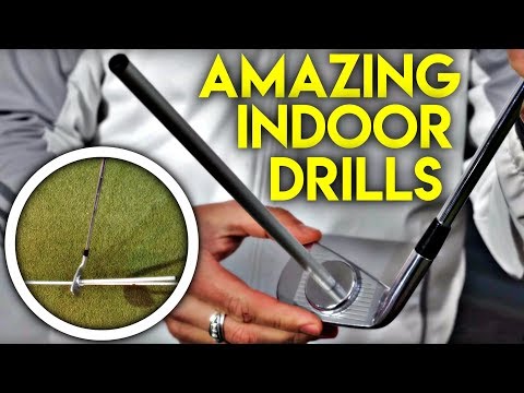 Amazing Indoor Golf Drills!