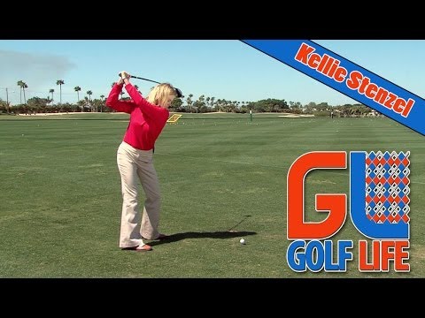 Hit Your Golf Ball Further with Kellie Stenzel Golf Tip