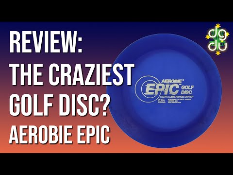 Is This The Craziest Golf Disc? Is it Legal? Aerobie Epic Disc Review