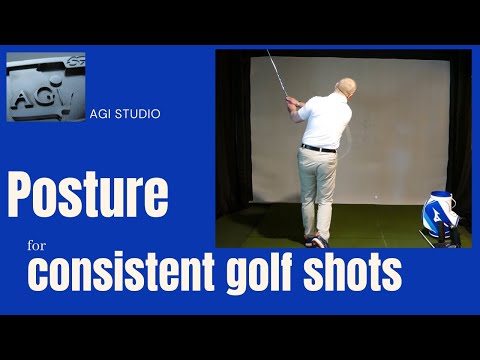 Posture for Consistent Golf Shots