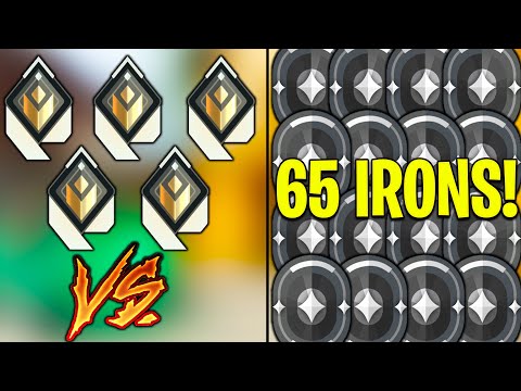 Valorant: 5 Radiant vs 65 Iron Players – Who Wins?