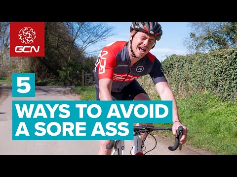 Top 5 Tips To Avoid A Sore Ass On Your Bike | GCN’s Pro Tips