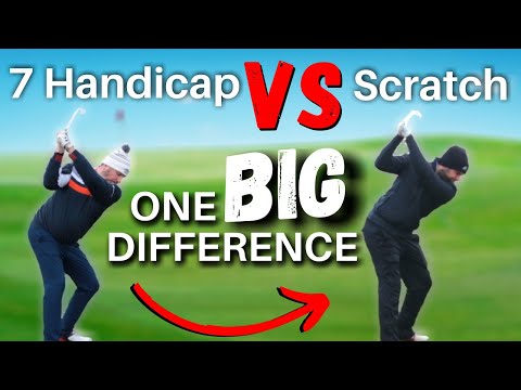 SCRATCH Golfer VS 7 Handicap – This ONE MOVE is the difference