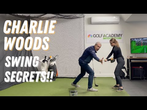 CHARLIE WOODS’ AWESOME GOLF SWING TECHNIQUE! BETTER THAN WE EXPECTED!