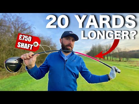£750 AUTO FLEX golf shaft! | swing EASIER for LONGER drives?