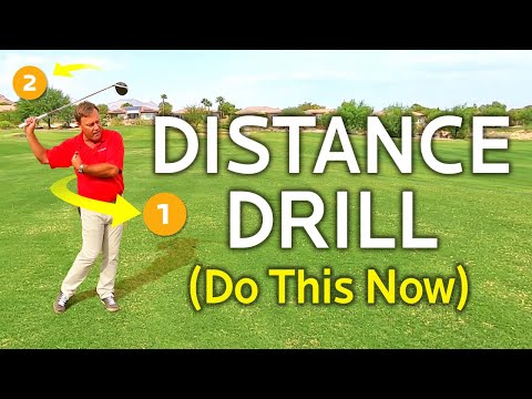 GOLF DISTANCE DRILL  (The Missing Piece For Your Golf Swing)