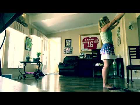 Deep breathing and golf warmup yoga stretches— for my dad (beginner seniors) Phase 2