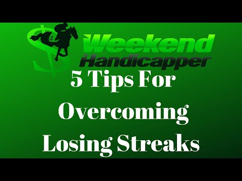 5 Best Tips for Overcoming Losing Streaks When Betting On Horses