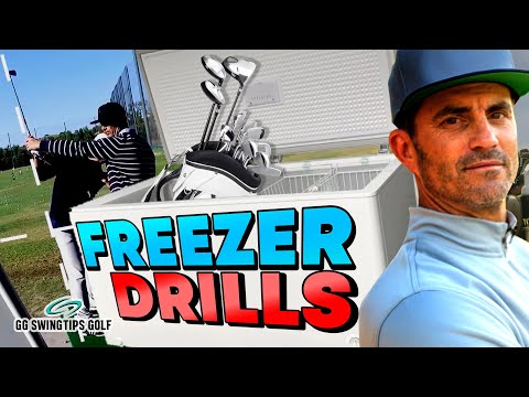 FREEZER Golf Swing Drills | Upper Body Rotation