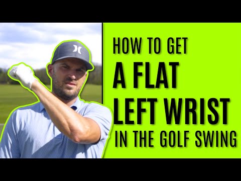 GOLF: How To Get A Flat Left Wrist In The Golf Swing