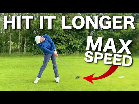 HOW TO HIT THE GOLF BALL LONGER & INCREASE CLUB HEAD SPEED!
