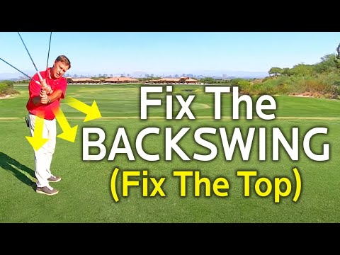 FIX YOUR GOLF BACKSWING PLANE TO FIX THE TOP