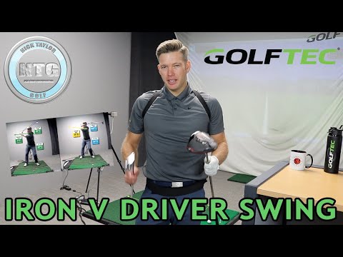 Iron v Driver swing | Golf Tips | Lesson 107
