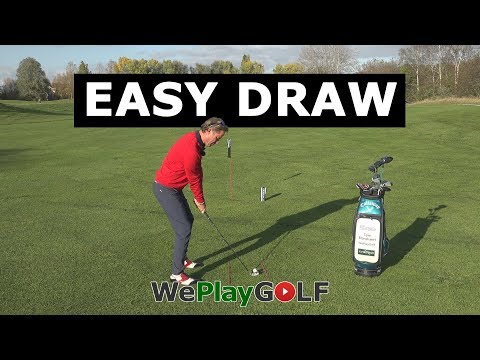 Golf instruction: Easy tip to draw the golf ball – How to curve the golf ball to the target