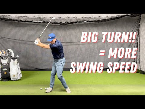 EASY WAY to MATCH ARM SWING WITH BODY TURN IN GOLF SWING—SIMPLE AT HOME DRILLS!