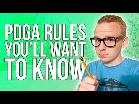 Top 5 PDGA rules to know before playing your first tournament | Beginner’s Guide