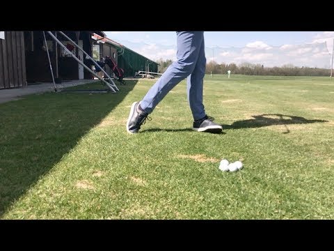 Stabilize your right foot for more control of your golf swing (Right handed Golfer)
