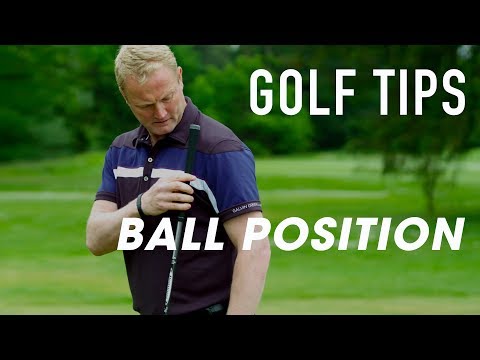 GOLF TIPS: How To Get The Right Ball Position