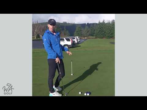 Chalk Line Putting Drill – WA Golf Swing Tips