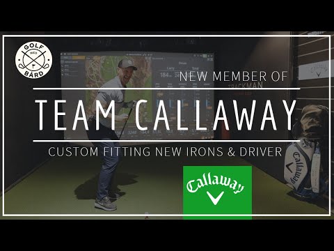 NEW MEMBER OF TEAM CALLAWAY | Custom Fitting New Apex Irons & Epic Driver | Trackman