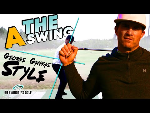 George Gankas  A Swing Vs Natural Golf Swing VLOG