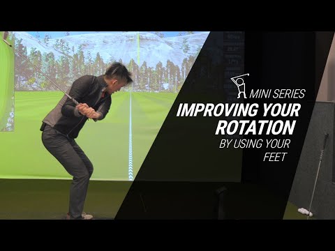 Improving your Rotation Mini-Series #5 – Use your Feet to Initiate the Downswing Turn