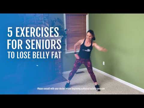 5 Exercises for Seniors to Lose Belly Fat