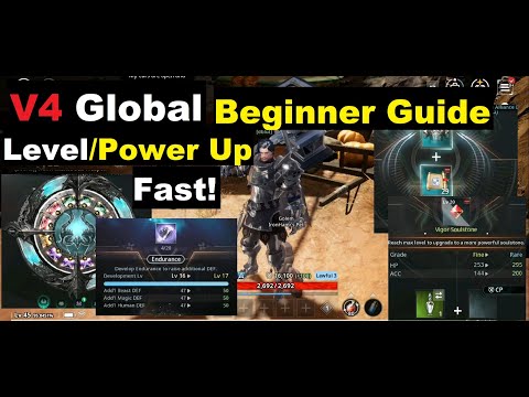 V4 Beginners Guide: Level Up & Power Up Fast + Important Tips!