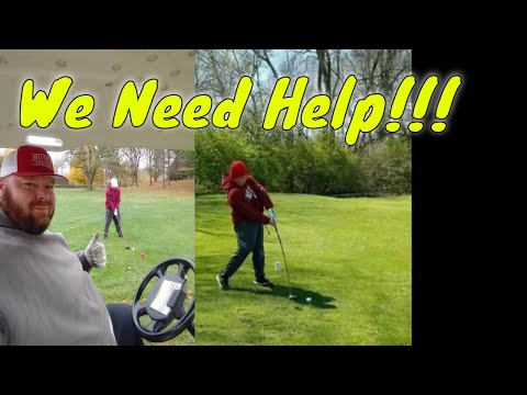 Golf For Beginners ( Vlog #1 Help Our Swings)